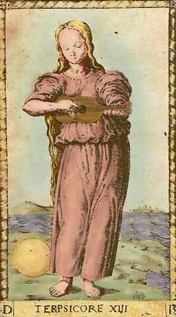 Terpsichore - XIII of Mantegna Tarot