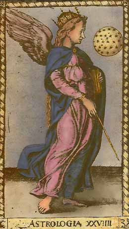 Astrologia - XVIIII of Mantegna Tarot