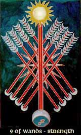 Nine of Wands - Strength